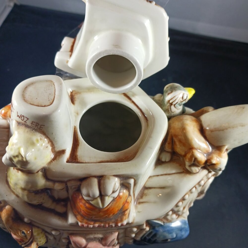 Harmony Kingdom Cardew Design LE Teapot Ceramic Noah Ark Decor - Picture 5 of 7